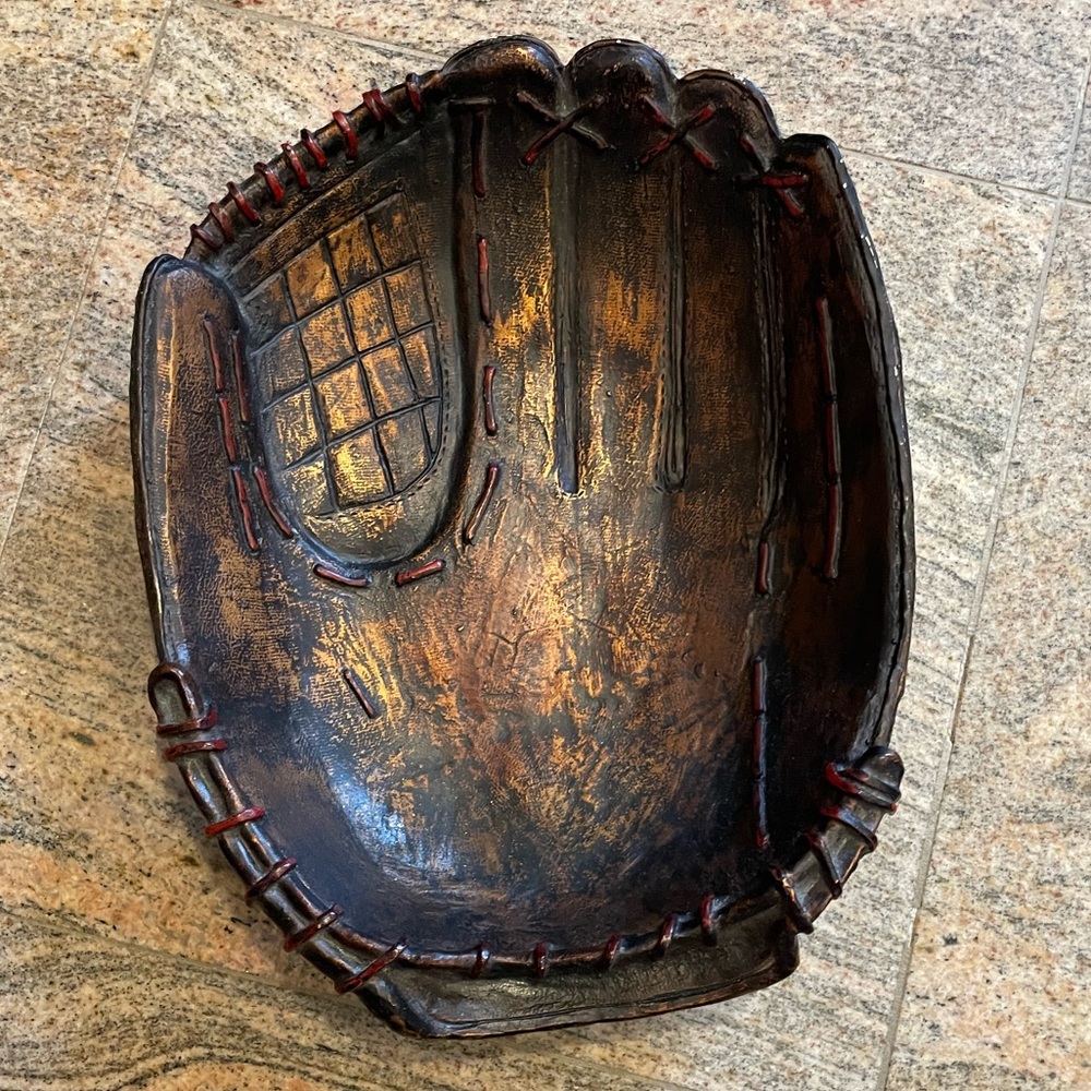 Baseball Glove Decorative Tray